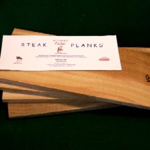 Cedar Steak Planks