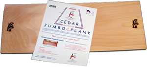 Single Cedar Jumbo Plank